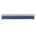 thumbnail image 5 of Awntech 16' x 10' Maui Manual Manual Patio Retractable Awning Acrylic Fabric, Navy, 5 of 7