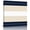 Navy blue Khaki, variant on Wall Art Prints, Haze Blue Grey Stripe Framed Canvas Prints for Bedroom Living Room Bathroom Office, Modern Art Horizontal Striped Gallery Wrap Wall Art Poster for Gifts Home Decor 24"x24"