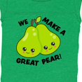 thumbnail image 4 of Inktastic We Make a Great Pear Valentine Girls Baby Bodysuit, 4 of 5