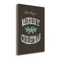thumbnail image 2 of Tangletown Fine Art 'Merry Christmas Wish' Textual Art on Wrapped Canvas, 2 of 2