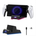thumbnail image 3 of Game Console Charger For PS5 Portal Magnetic With Colorful Light Base, 3 of 5