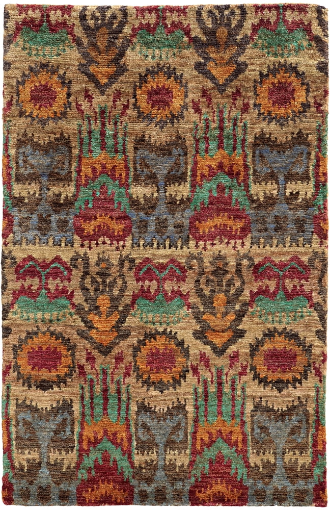 Tommy Bahama Area Rugs Ansley 50902 Beige Circles Lines Contemporary Carpet