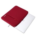 thumbnail image 5 of MOSISO Laptop Sleeve Bag 13-13.3 Inch for MacBook Pro, MacBook Air Water Repellent Polyester Notebook Protective Case Cover with Pocket,Red, 5 of 7