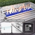 thumbnail image 4 of ALAULM 7-Piece Patio Conversation Set with Propane Fire Pit Table, Gray, 4 of 7