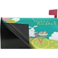 thumbnail image 4 of Easter Bunnies and Eggs Magnetic Mailbox Cover Oversized for Garden Yard Outdoor Decorations-25.5" x20.8, 4 of 5