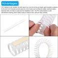 thumbnail image 4 of Unique Bargains 3pcs 20' Cable Raceway 20mm Cord Cover Hider Cable Management with Self Adhesive, Buckle & Scale, White, 4 of 5