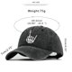 thumbnail image 5 of Gorra de béisbol Skeleton Hands Anime Summer Trucker para hombre, 5 of 5