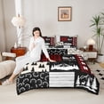 thumbnail image 4 of Feelyou Jungle Camping Explorer Twin Comforter Sets, Rustic Farmhouse Bedding Set, 2pcs, 4 of 8