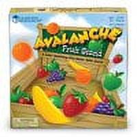 UPC: 0765023050707 | Learning Resources Avalanche Fruit Stand Fine Motor Grip Game 42 Piece Set Ages 3
