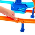 thumbnail image 4 of Hot Wheels Stunt Tracks Rapid Launch Cyclone Track Set & 1:64 Scale Die-Cast Toy Car, 4 of 6