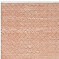 thumbnail image 4 of SAFAVIEH Boston Donnchad Striped Cotton Area Rug, Orange, 9' x 12', 4 of 6