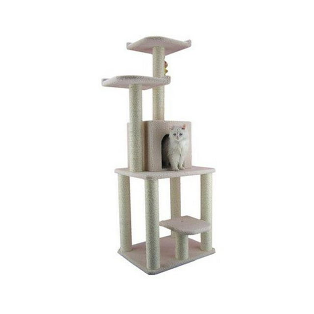 Armarkat Classic Cat Tree 28 x 27 x 62 - Ivory