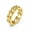 Gold, variant on Knot Rings for Men Women 7mm Irish Band Ring Stainless Steel Gold Plated-Silver-7