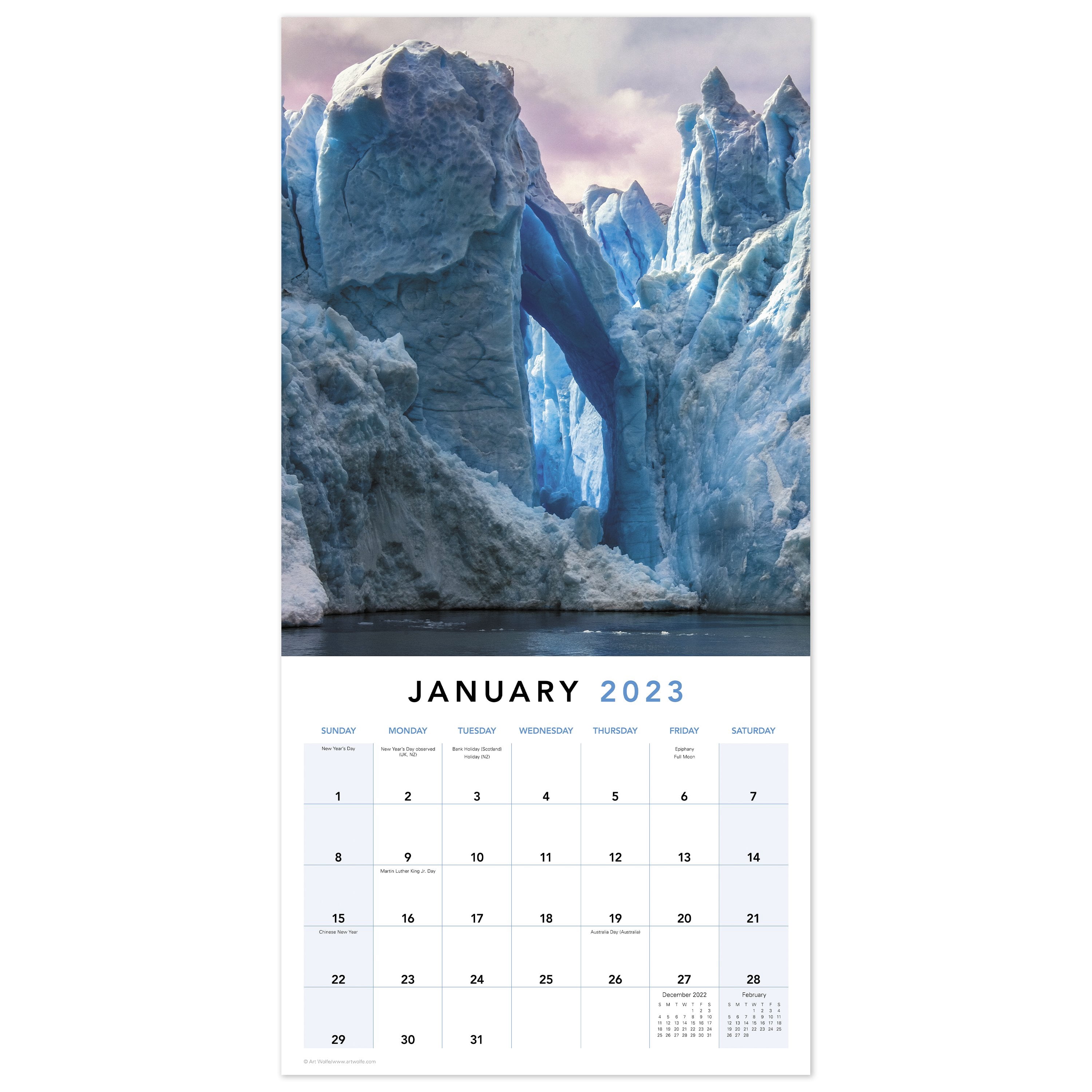 2023 Wall Calendar, Mother Nature, 12" x 12" by Mead (WMET091023)