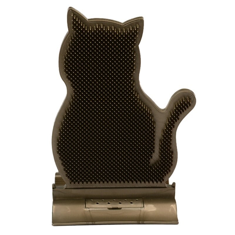 cat brush stand