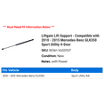 thumbnail image 2 of Liftgate Lift Support - Compatible with 2010 - 2015 Mercedes-Benz GLK350 Sport Utility 4-Door 2011 2012 2013 2014, 2 of 2