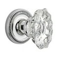 thumbnail image 4 of Nostalgic Warehouse Ropcha_Psg_234_Nk Vintage Chateau Fluted Crystal Passage Door Knob Set, 4 of 7