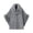 Gray, variant on Women Faux Fur Trim Cardigan Cloak Tweed Poncho Cape, Thick Warm Lined Wrap Coat for Fall Winter