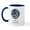 White/Navy Inside, variant on CafePress - Logo Mugs - 11 oz Ceramic Mug - Novelty Coffee Tea Cup