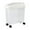 White, variant on Rice Storage Container, Flour Container, Airtight Large Pet Dog Cat Food Storage Dispenser Bin with Wheels, Scoop & Measuring Cup, Collapsible Kitchen Dry Food Holder for Rice Cereal Kibble
