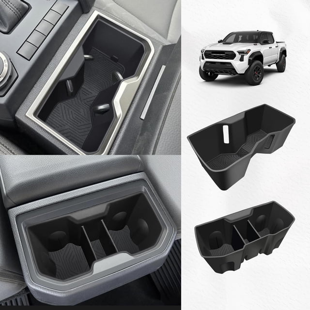 Insertos para portavasos Muslogy compatibles con la Toyota Tacoma 2024