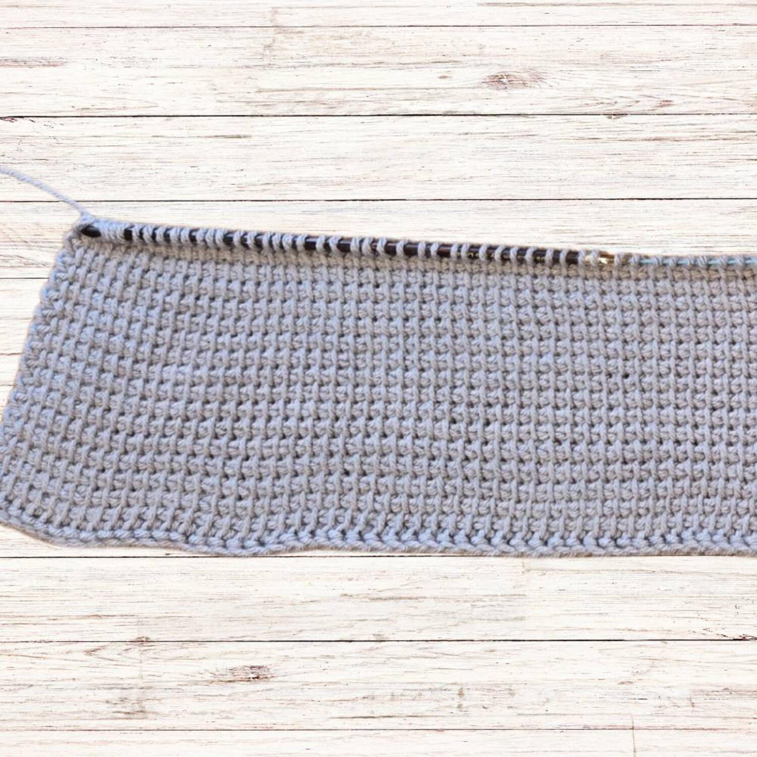 Blue Silk | Tunisian Adjustable Crochet Hook Set | 4 Sizes | H, I, J, K | w/custom case