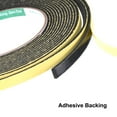 thumbnail image 3 of Uxcell 8mm Wide 2mm Thick 5m Long Window Furniture Weather Strip Foam Seal Tape 2 Count, 3 of 5