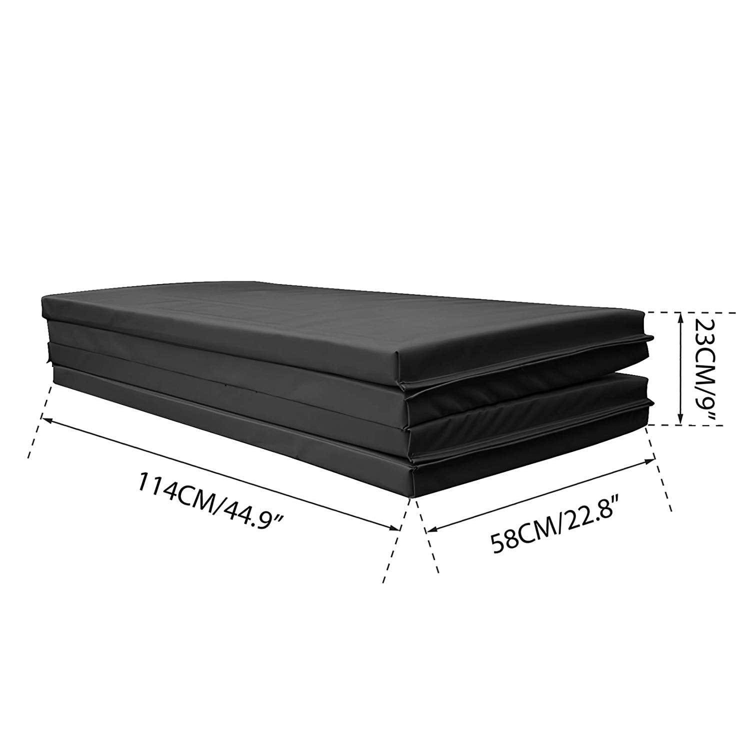 GreenLife® 4"x8"x2" Folding Gymnastics Gym Mat Fitness Exercise