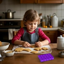 Fish-Shaped Cookie Cutters - 25-Piece Set, Food-Grade & Easy to Use, for Baking Cookies, Fondant & Themed Party Decorations