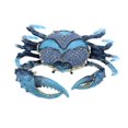 thumbnail image 3 of Kubla Craft Enameled Blue Crab Trinket Box, Accented with Austrian Crystals, 3 of 4