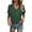 A-Dark Green463, variant on Wxolcjlv Women's Solid V Neck Roll T Shirt Short Sleeve Loose Fit Minimal Daily Pullover Tee