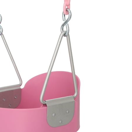 Gorilla Playsets Full Bucket Toddler Swing with Coated Chains - Image 7