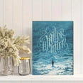 thumbnail image 2 of Winter Hunter Gothic Calligraphy Canvas Print Wall Art for Living Room Bedroom Office Hotel Decor, 2 of 8