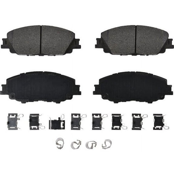 Front Brake Pad Set - Compatible with 2019 - 2022 Toyota Corolla 2020 2021