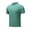 Green, variant on Men's Essentials Knit Crew Neck T-Shirt, Ultra Soft Short Sleeve Sweater Tee, Breathable Casual Knitwear Top, M-2XL