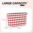 thumbnail image 3 of Canadian Maple Leaf Flag Handbag Purse Tote Organizer Zipper Closure Cosmetic Pouch Bag For Travelling, 3 of 7