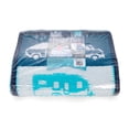thumbnail image 4 of Camco Life is Better at The Campsite Handy Mat with Strap | 60"x 78" | Blue Reversible RV Pattern (53266), 4 of 9