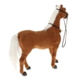 thumbnail image 4 of muebles para el hogar Modelo De Caballo Realista Modelo Animal Estatuilla Juguete Estatua Adorno Marrón Oscuro Marron oscuro Magideal muebles para el hogar, 4 of 4