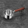 thumbnail image 4 of Mini Milk Warmer Pot for Seafood, Butter Warmer Stainless Steel Melting Pot Saucepan for Tealight Candles, Small Baby Food Warmer, Pan Cooking, Chocolate Melting Pot, Hot Oil Pan, 4 of 8