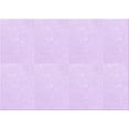 thumbnail image 1 of Ahgly Company Machine Washable Indoor Rectangle Transitional Bright Lilac Purple Area Rugs, 2' x 4', 1 of 7
