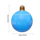 thumbnail image 3 of onlyliua para Interior/Exterior Bolas Decorativas Navideñas Bolas Navideñas de Pvc Bolas Inflables Decorativas para El Hogar y El Exterior, 3 of 3