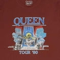 thumbnail image 2 of Queen Unisex T-Shirt: Tour '80 (X-Large), 2 of 2