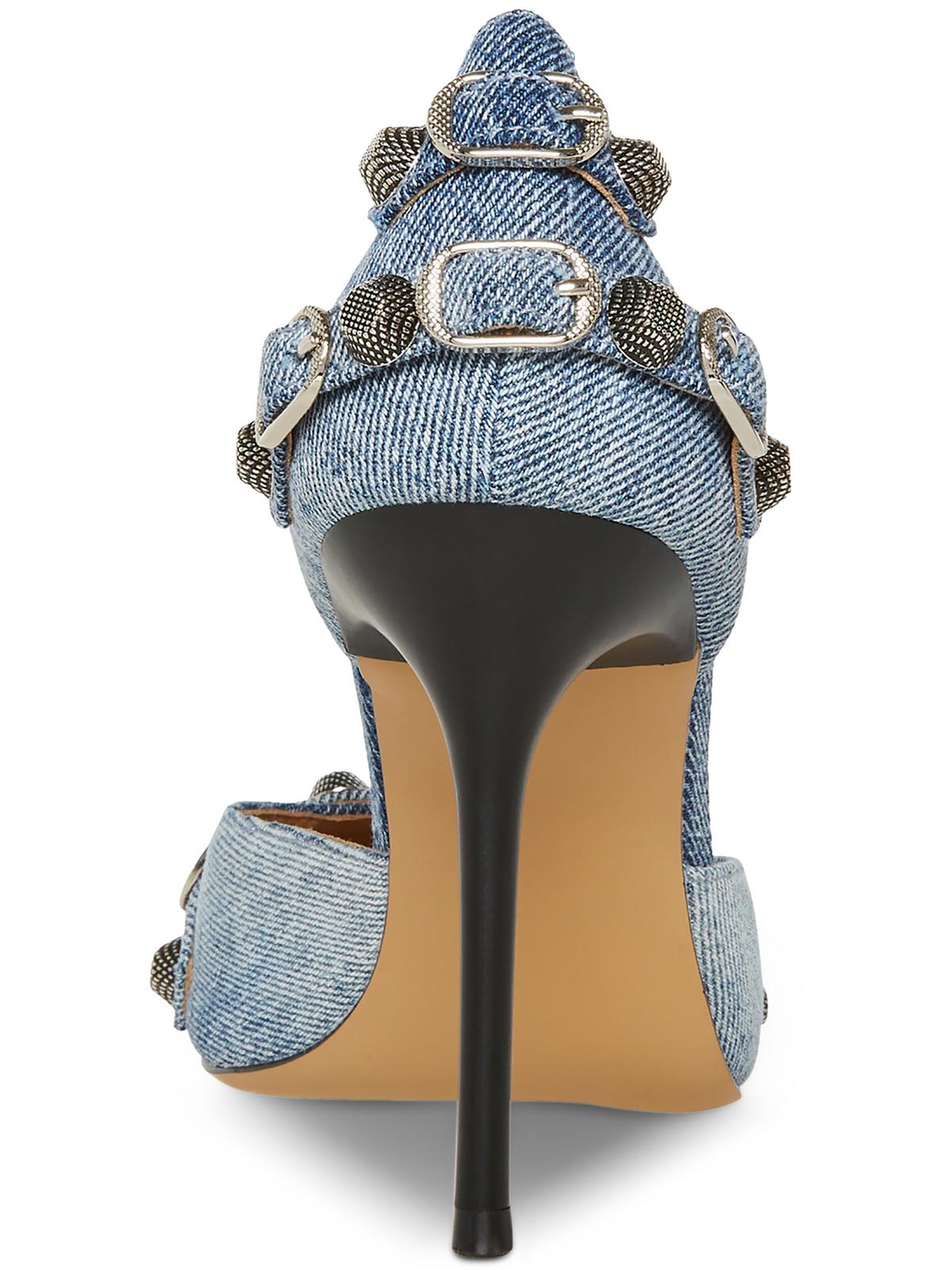 Steve Madden Womens Dali Denim Stiletto Pumps - Walmart.com