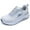 Whitegray-2, variant on Artlea Wide Toe Box Shoes Women's Walking Shoes with Arch Support Plantar Fasciitis Orthotic Sneakers for Foot Pain Relief, Size 6.5