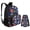 Basketball Soccer, variant on Uourmeti Camouflage Hunting Leaves Print Toddler Girls Backpack and Lunch Box Set 17 Inch Lightweight Waterproof Kindergarten Elementary School Bag with Bag Water Bottle Holder 3 Pcs Set