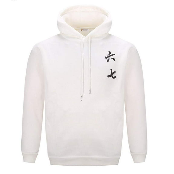 Scissor Seven Hoodie Killer Seven White Pullover Hooded Sweatshirt for Cosplay Casual Wear