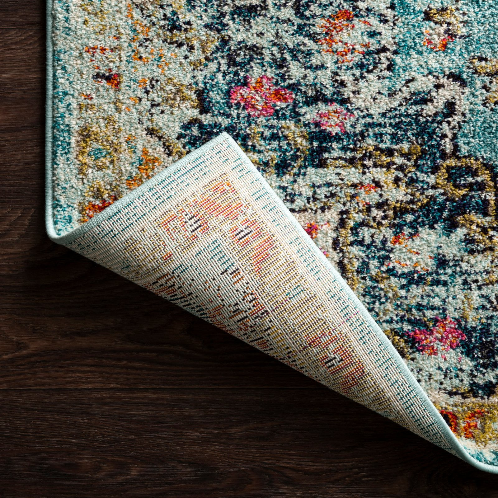 Loloi II Nadia Abstract Blue / Midnight Area Rug