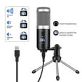 thumbnail image 4 of VONKY USB Condenser Microphone With Stand for Laptop Computer Windows Studio Recording Streaming, 4 of 6