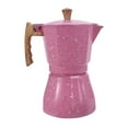 thumbnail image 4 of Latte Mocha Coffee Maker Italian Moka Espresso Cafeteira Percolator Pot Stovetop Coffee Maker 300Ml Pink, 4 of 6