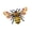 Styles A, variant on Elegant Metal Honeybees Sculpture For Balcony Home Patios Yard Art Indoor Wall Display Weather Resistant Iron Craftsmans